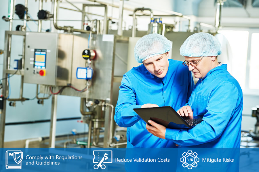 Pharma manufacturers using validation software